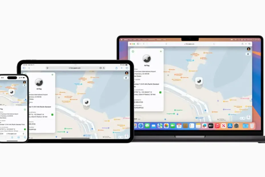 Apple Share Item Location multiple devices